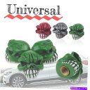 rear wheel tire cover 4PCSスカルヘッドカーオートホイールタイヤタイヤエアバルブステムキャップダストカバーグリーン 4pcs Skull...