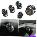 rear wheel tire cover 4xクラックスカルスケルトンヘッドカーホイールタイヤタイヤエアバルブステムキャップダストカバー 4x Clack S...