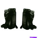 エンジンカバー 2 LHとRHサイドのカバーリアセットの下のエンジンスプラッシュシールドマツダ3 5に適合する Engine Splash Shield Under Cover Rear Set Of 2 LH And RH Side Fits Mazda 3 5