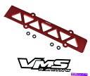 エンジンカバー VMSレーシングCNCバルブカバースパークプラグワイヤーインサートレッドアキュラインテグラB18 VTEC VMS RACING CNC VALVE COVER SPARK PLUG WIRE INSERT RED FOR ACURA INTEGRA B18 VTEC