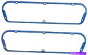 エンジンカバー FEL-PRO vs 13264 TバルブカバーガスケットセットパーマドリーワンピースRUBBR FORD 302 SBF FEL-PRO VS 13264 T Valve Cover Gasket Set PermaDry One Piece Rubbr Ford 302 Sbf