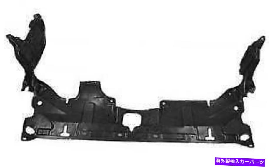 エンジンカバー 2003-2007アコードフロントバンパーローワーエンジンカバースプラッシュシールドガード新しい fits 2003-2007 ACCORD Front Bumper Lower Engine Cover Splash Shield Guard NEW