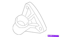 エンジンカバー 本物のフォルクスワーゲンサーモスタットカバー03H-121-121-D Genuine Volkswagen Thermostat Cover 03H-121-121-D