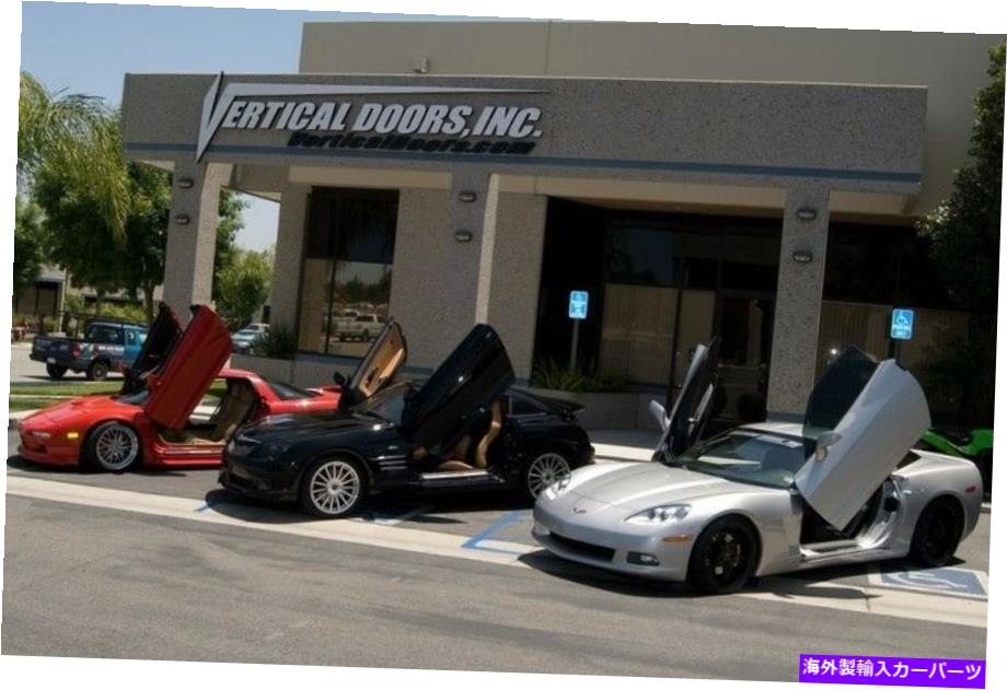 ガルウィング Chevy Corvette C6 05-13 Lambo Kit垂直ドア Chevy Corvette C6 05-13 Lambo Kit Vertical Doors【並行輸入品】