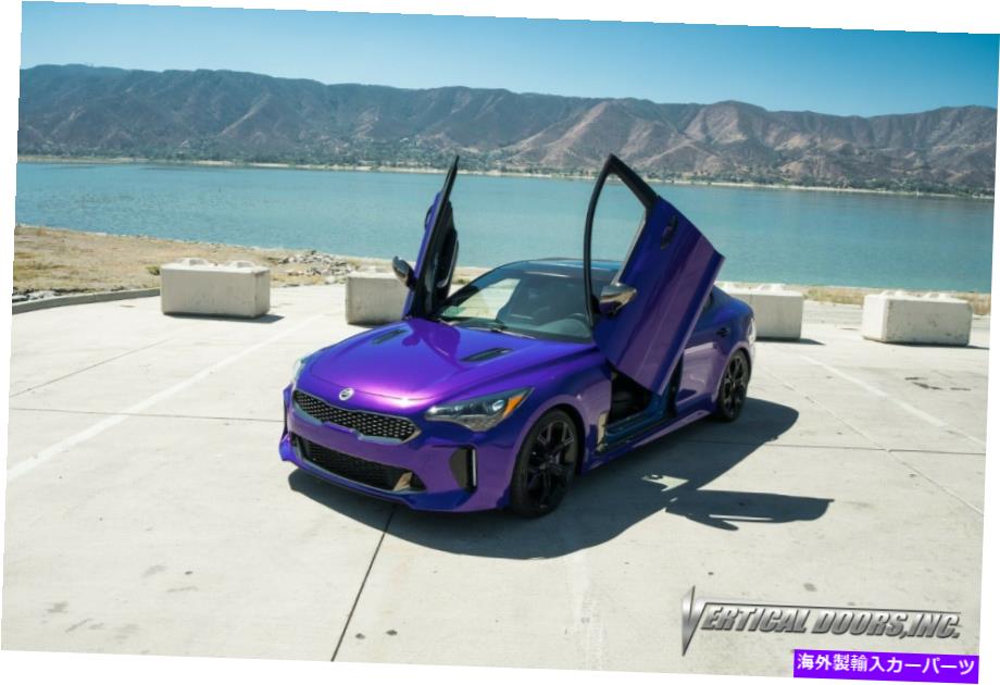 Aero Parts - ガルウィング Kia Stinger 2018-2021 Vertical Doors Inc.によるランボドア変換キット Kia Stinger 2018-2021 Lambo Door Conversion Kit by Vertical Doors Inc.【並行輸入品】