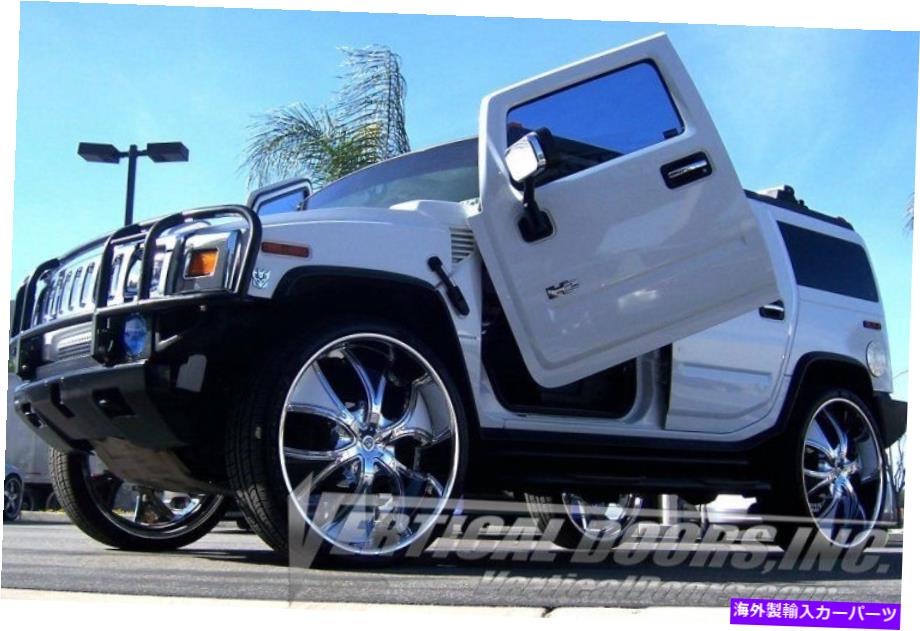 ガルウィング 2003 04 05 06 07 2008 2009 Hummer H2 Vertical Doors Inc。ランボドアキットのボルト 2003 04 05 06 07 2008 2009 Hummer H2 Vertical doors inc. bolt on lambo door kit