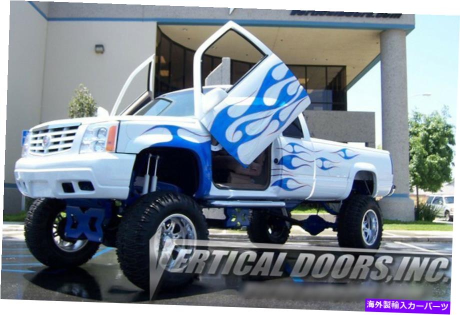 ガルウィング Vertical Doors Inc.シボレーシルバラード用のボルトオンランボキット88-98 Vertical Doors Inc. Bolt-On Lambo Kit for Chevrolet Silverado 88-98