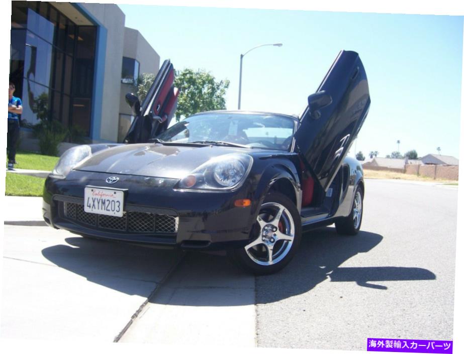 ガルウィング Toyota MR2 Spyder 2000-2006 Lambo Door Kit by Vertical Doors Inc 00-06 Scissor Toyota MR2 Spyder 2000 - 2006 Lambo Door Kit by Vertical Doors Inc 00-06 Scissor【並行輸入品】