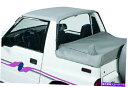幌 Geo Tracker 95-97 Bestopビキニストラップレスタルガスタイルブラックデニムソフトトップ For Geo Tracker 95-97 Bestop Bikini Strapless Targa Style Black Denim Soft Top