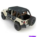 幌 メッシュ拡張ソフトトップ97-06ラングラーTJブラックスミトリビルト93600 Mesh Extended Soft Top for 97-06 Wrangler TJ Black Smittlybilt 93600