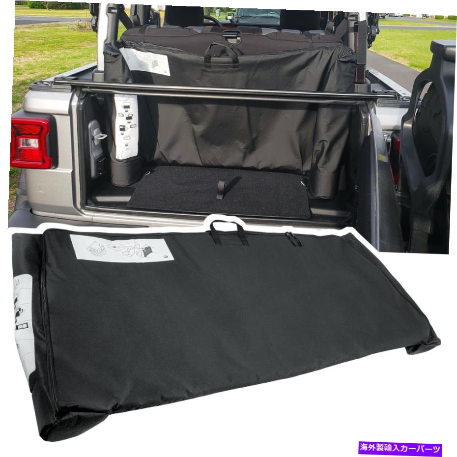 幌 2018-2021のソフトトップウィンドウストレージバッグジープラングラーJL JLU 68358392ACブラック Soft Top Window Storage Bag For 2018-2021 Jeep Wrangler JL JLU 68358392AC Black