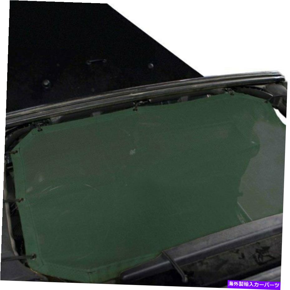 幌 ジープラングラー07-09スタインジャガーテディフロントシートダークグリーントップソーラースクリーン For Jeep Wrangler 07-09 Steinjager Teddy Front Seats Dark Green Top Solar Screen