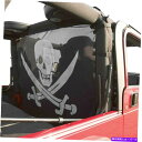 幌 Jeep Wrangler 87-06 VDP 508005-2 Pirate Jolly Roger Nylon Mesh Windstopper For Jeep Wrangler 87-06 VDP 508005-2 Pirate Jolly Roger Nylon Mesh Windstopper