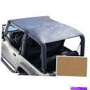 幌 頑丈なリッジ13581.37ヘッダーロールバートップフィット97-06ラングラー(TJ) Rugged Ridge 13581.37 Header Roll Bar Top Fits 97-06 Wrangler (TJ)(2)