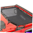 幌 Jeep Gladiator 2020-2022 Trailfx MBT005ブラックメッシュビキニトップ For Jeep Gladiator 2020-2022 TrailFX MBT005 Black Mesh Bikini Top
