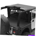 幌 Jeep Wrangler 1997-2006 Smittybilt 93635アウトバックブラックダイヤモンドビキニトップ For Jeep Wrangler 1997-2006 Smittybilt 93635 Outback Black Diamond Bikini Top