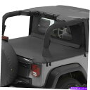 幌 Jeep Wrangler 07-09 Bestop Headerビキニタルガスタイルブラックダイヤモンドソフトトップ For Jeep Wrangler 07-09 Bestop Header Bikini Targa Style Black Diamond Soft Top
