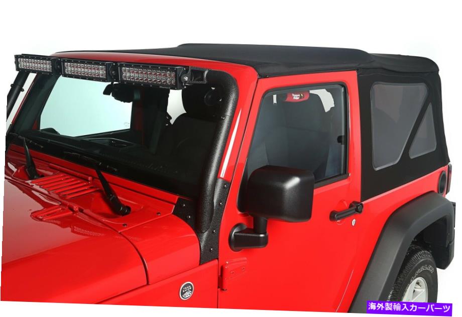 幌 頑丈なリッジ13737.35交換ソフトトップフィット10-18ラングラー（JK） Rugged Ridge 13737.35 Replacement Soft Top Fits 10-18 Wrangler (JK)