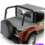  Jeep Wrangler 1992-1995 Rampage 993015֥åǥ˥ॽեȥ֥ȥå For Jeep Wrangler 1992-1995 Rampage 993015 Black Denim Soft Cab Top