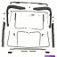  ʥåեå97-06ץ󥰥顼TJեȥ꡼եȥȥåץϡɥ Rugged Ridge Fits 97-06 Jeep Wrangler TJ Factory Soft Top Hardware