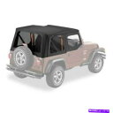 幌 ジープラングラーTJ 2003-2006ブラックダイヤモンドトップソフト交換51129-35 Fits Jeep Wrangler TJ 2003-2006 Black Diamond Tops Soft Replacement 51129-35(2)