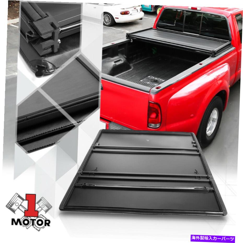  硼ȥ٥åɥȥΡС6եȥեȥȥåץȥ饤եɥե꡼ȥ83-11󥸥㡼/B3000 Short Bed Tonneau Cover 6Ft Soft Top Tri-Fold Fleetside for 83-11 Ranger/B3000