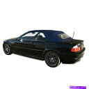 幌 BMW 3シリーズE46 2000-2006コンバーチブルソフトトップブルーステイファーストクロスハーツ BMW 3-Series E46 2000-2006 Convertible Soft Top BLUE Stayfast Cloth Haartz