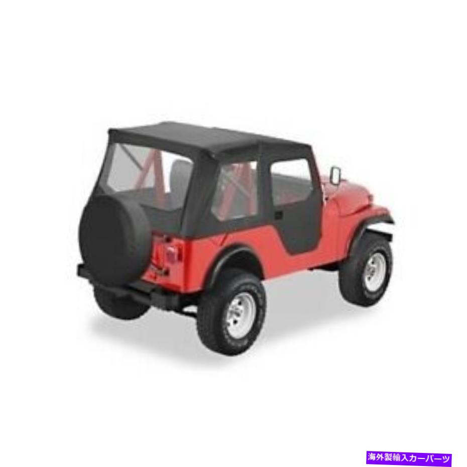 幌 Bestop 51405-01 1959-1960 Jeep CJ5 for 1959-1960 for 1959-1960 for Soft Top Black Bestop 51405-01 Tigertop Soft Top Black For 1959-1960 Jeep CJ5 NEW