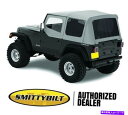 幌 Smittybiltの交換用ソフトトップw/ハーフドアスキン88-95ジープラングラーYJ Smittybilt Replacement Soft Top w/ Half Door Skins For 88-95 Jeep Wrangler YJ