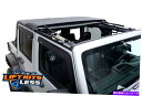 幌 Rampage 139835 Trailview 2007-18 Jeep Wrangler 4-Door JKのためのフレームレスソフトトップ Rampage 139835 Trailview Frameless Soft Top for 2007-18 Jeep Wrangler 4-Door JK(2)