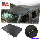 幌 2018-2020のカーブラックソフトトップビキニトップジープラングラーJL Unlimited4-Door M Car Black Soft Top Bikini Top For 2018-2020 Jeep Wrangler JL Unlimited 4-Door M