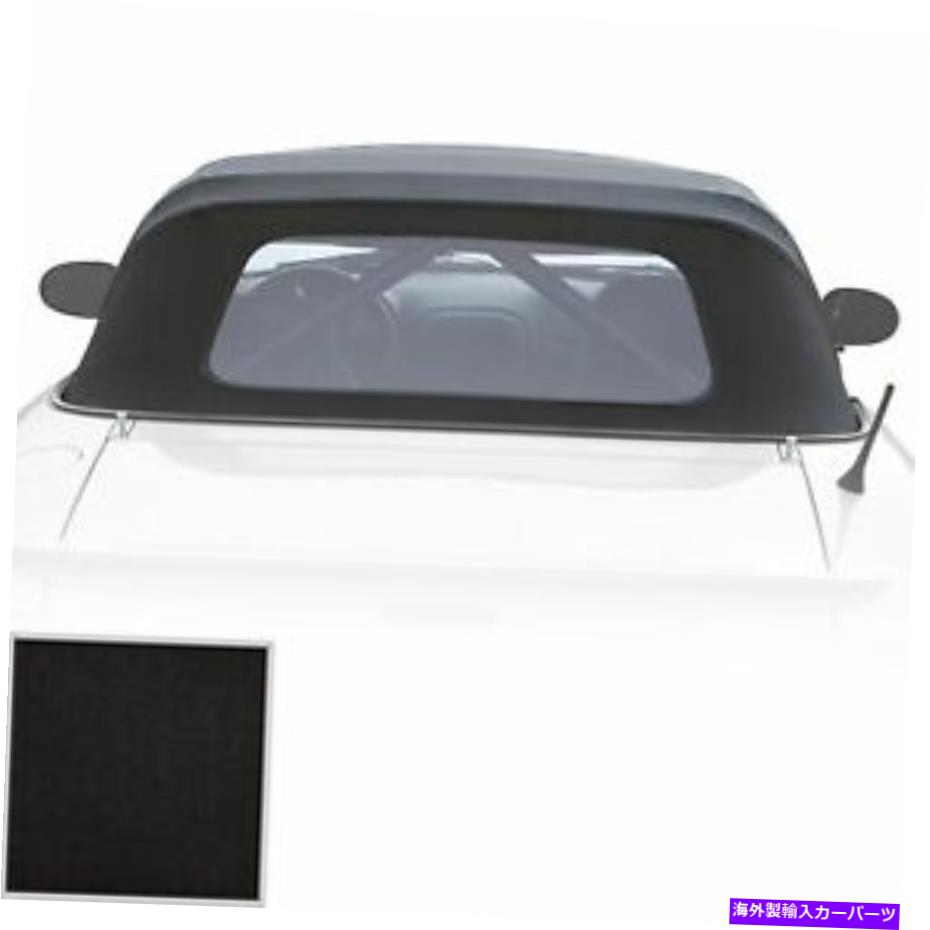 幌 ビニールコンバーチブルトップby Xtreme -Black with Rain Rail -MX -5 Miata 1990-2005 Vinyl Conv..