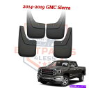 マッドガード ハスキーライナー56896 2014-2019 GMC Sierraのフロントおよびリアブラックマッドガードセット Husky Liners 56896 Front And Rear Black Mud Guard Set for 2014-2019 GMC Sierra(2)