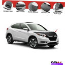 マスクブラ フロントフードカバーマスクボンネットブラプロテクターブラックフィットホンダHR-V 2016-2022 Front Hood Cover Mask Bonnet Bra Protector Black Fits Honda HR-V 2016-2022(2)