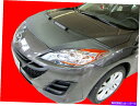 マスクブラ カーフードボンネットブラフィットマツダ3 2009-2013ノーズフロントエンドマスクチューニング CAR HOOD BONNET BRA fit Mazda 3 2009-2013 NOSE FRONT END MASK TUNING