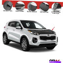 マスクブラ カーボンルックフードマスクビニールボンネットブラプロテクターfor kia sportage 2015-2021 Carbon Look Hood Mask Vinyl Bonnet Bra Protector for Kia Sportage 2015-2021(2)