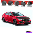 マスクブラ カーボンルックフードカバーマスクビニールボンネットブラのホンダシビック2016-2021 Carbon Look Hood Cover Mask Vinyl Bonnet Bra For Honda Civic 2016-2021