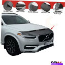 マスクブラ カーボンルックフロントフードマスクビニールブラジャープロテクターボルボXC90 2016-2022 Carbon Look Front Hood Mask Vinyl Bra Protector for Volvo XC90 2016-2022(2)
