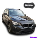 マスクブラ フッドブラブBMW X1 E84カーボンカーマスクボンネットカバーフロントエンドストーン保護 Hood Bra BMW X1 E84 CARBON Car Mask Bonnet Cover Front End Stone protection NEW
