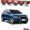 マスクブラ フードカバーマスクボンネットブラカーボンファイバールックフィットアウディQ5 8B 2009-2017 Hood Cover Mask Bonnet Bra Carbon Fiber Look Fits Audi Q5 8B 2009-2017(2)