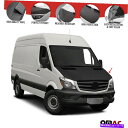 マスクブラ カーボンルックフードカバーマスクビニールボンネットブラのダッジスプリンター2014-2018 Carbon Look Hood Cover Mask Vinyl Bonnet Bra for Dodge Sprinter 2014-2018(2)