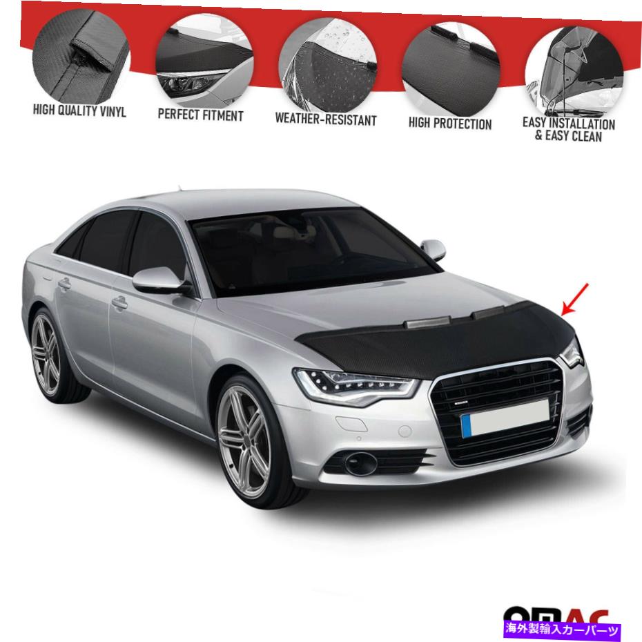 Hood Cover Mask Bonnet Bra Carbon Fiber Look Fits Audi A6 2012-2018カテゴリマスクブラ状態海外直輸入品 新品メーカー車種発送詳細 送料無料 （※北海道、沖縄、離島は省く）商品詳細輸入商品の為、英語表記となります。Condition: NewBrand: OMACManufacturer Part Number: 1115BSC4Placement on Vehicle: FrontSurface Finish: Leather TextureFitment Type: Performance/CustomType: Bonnet BraMaterial: PU LeatherColor: BlackMounting Hardware Included: YesNumber Of Pieces: 1 PcsCountyr/Region Of Manufacturer: EuropeProduct Type: DeflectorsFeature 1: Easy FitFeature 2: WashableFeature 3: UV-resistant VinylFeature 4: Easy installationUPC: 8698797162234 条件：新品ブランド：OMACメーカー部品番号：1115BSC4車両への配置：フロント表面仕上げ：革のテクスチャーフィットメントタイプ：パフォーマンス/カスタムタイプ：ボンネットブラ素材：PUレザー色：黒取り付けハードウェアが含まれています：はいピースの数：1個のPC製造業者のCountyr/地域：ヨーロッパ製品タイプ：偏向器機能1：簡単にフィットします機能2：洗える機能3：UV耐性ビニール機能4：簡単なインストールUPC：8698797162234《ご注文前にご確認ください》■海外輸入品の為、NC・NRでお願い致します。■取り付け説明書は基本的に付属しておりません。お取付に関しましては専門の業者様とご相談お願いいたします。■通常2〜4週間でのお届けを予定をしておりますが、天候、通関、国際事情により輸送便の遅延が発生する可能性や、仕入・輸送費高騰や通関診査追加等による価格のご相談の可能性もございますことご了承いただいております。■海外メーカーの注文状況次第では在庫切れの場合もございます。その場合は弊社都合にてキャンセルとなります。■配送遅延、商品違い等によってお客様に追加料金が発生した場合や取付け時に必要な加工費や追加部品等の、商品代金以外の弊社へのご請求には一切応じかねます。■弊社は海外パーツの輸入販売業のため、製品のお取り付けや加工についてのサポートは行っておりません。専門店様と解決をお願いしております。■大型商品に関しましては、配送会社の規定により個人宅への配送が困難な場合がございます。その場合は、会社や倉庫、最寄りの営業所での受け取りをお願いする場合がございます。■輸入消費税が追加課税される場合もございます。その場合はお客様側で輸入業者へ輸入消費税のお支払いのご負担をお願いする場合がございます。■商品説明文中に英語にて”保証”関する記載があっても適応はされませんのでご了承ください。■海外倉庫から到着した製品を、再度国内で検品を行い、日本郵便または佐川急便にて発送となります。■初期不良の場合は商品到着後7日以内にご連絡下さいませ。■輸入商品のためイメージ違いやご注文間違い当のお客様都合ご返品はお断りをさせていただいておりますが、弊社条件を満たしている場合はご購入金額の30％の手数料を頂いた場合に限りご返品をお受けできる場合もございます。(ご注文と同時に商品のお取り寄せが開始するため)（30％の内訳は、海外返送費用・関税・消費全負担分となります）■USパーツの輸入代行も行っておりますので、ショップに掲載されていない商品でもお探しする事が可能です。お気軽にお問い合わせ下さいませ。[輸入お取り寄せ品においてのご返品制度・保証制度等、弊社販売条件ページに詳細の記載がございますのでご覧くださいませ]&nbsp;