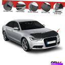 マスクブラ フードカバーマスクボンネットブラカーボンファイバールックフィットアウディA6 2012-2018 Hood Cover Mask Bonnet Bra Carbon Fiber Look Fits Audi A6 2012-2018