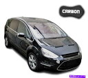 マスクブラ フードブラフォードS-Max Galaxy WA6カーボンボンネットカーマスクカバーフロントエンドストーン新しい新しい Hood Bra Ford S-MAX Galaxy WA6 CARBON Bonnet Car Mask Cover Front End Stone NEW