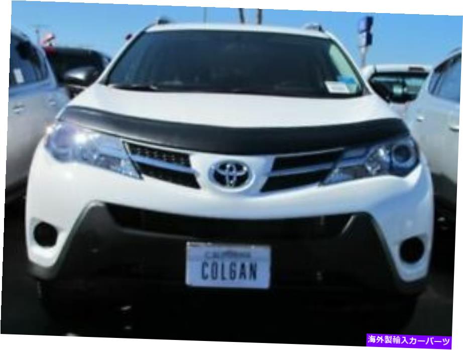 マスクブラ コルガンプレミアムスポーツフードブラマスクフィット2019 19トヨタRAV-4 RAV4 Colgan Premium Sport Hood Bra Mask Fits 2019 19 Toyota RAV-4 RAV4