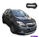 マスクブラ フードブラブオペルモッカカーボンボンネットカーマスクカバーフロントエンドストーン保護 Hood Bra Opel Mokka CARBON Bonnet Car Mask Cover Front End Stone protection NEW