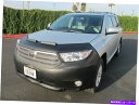 マスクブラ コルガンフロントエンドマスクブラ2pc。 Toyota Highlander Hybrid 11-2013 w/lic.plateに適合します Colgan Front End Mask Bra 2pc. Fits Toyota Highlander Hybrid 11-2013 W/Lic.Plate
