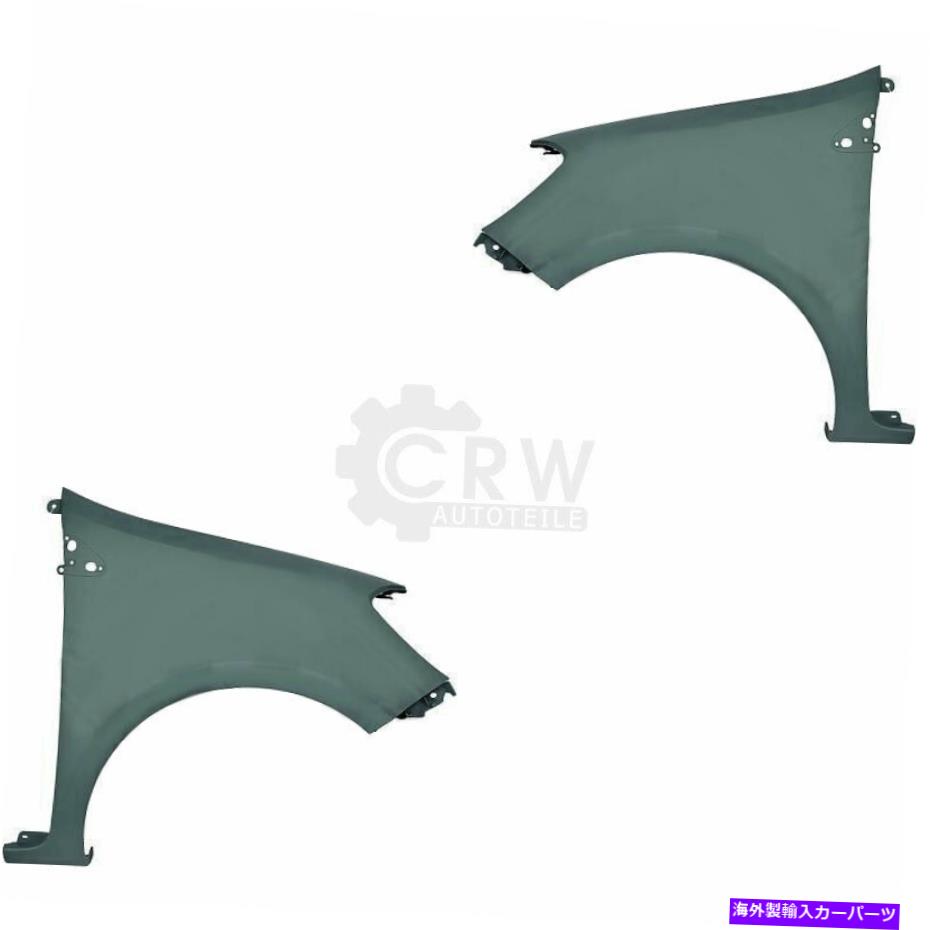 マッドガード ルノークリオのためのマッドガードフェンダーセット05-12プラスチックプライム2ix Mudguard FENDER Set for Renault Clio Year 05-12 Plastic Primed 2IX