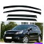 ɥХ 4PCS⡼ɥХ2007-2011Ŭǥե쥯쥤󥬡ɥۥCR-V 4pcs Dark Smoke Window Visor Deflector Rain Guards fit for 2007-2011 Honda CR-V