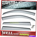 ウィンドウバイザー Wellvisors Rain Sun Wind Deflectors E84 for BMW x1 12-15ウィンドウバイザー逸脱 Wellvisors Rain Sun Wind Deflectors E84 For BMW X1 12-15 Window Visor Deflectors(2)